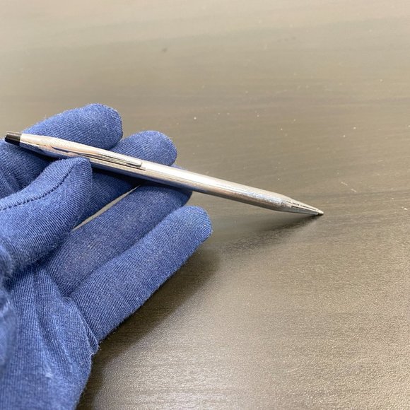 Vintage CROSS Classic Century Chrome Lustre Ballpoint Pen, Made in USA, Silver P - Picture 10 of 10